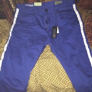 Blue smoke rise jeans